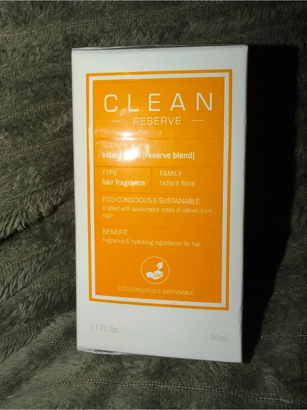 CLEAN Reserve Solar Bloom Hair Fragrance — Orange